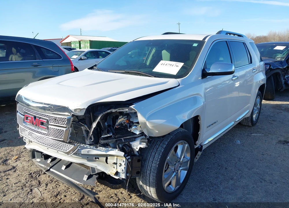 2016 GMC TERRAIN DENALI VIN: 2GKALREK8G6197046