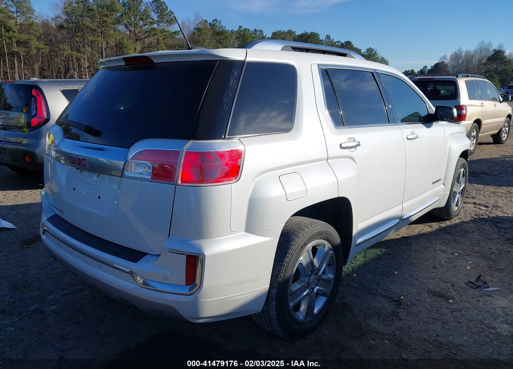 2016 GMC TERRAIN DENALI VIN: 2GKALREK8G6197046