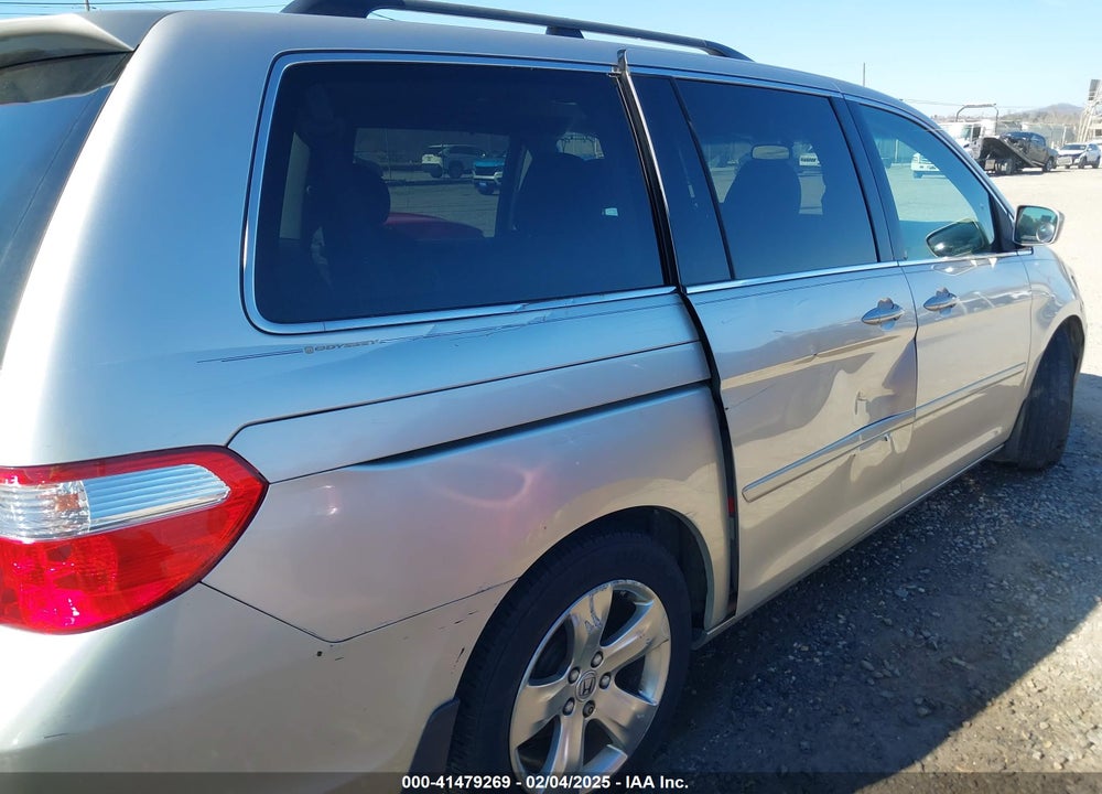 2007 HONDA ODYSSEY TOURING VIN: 5FNRL38867B102327