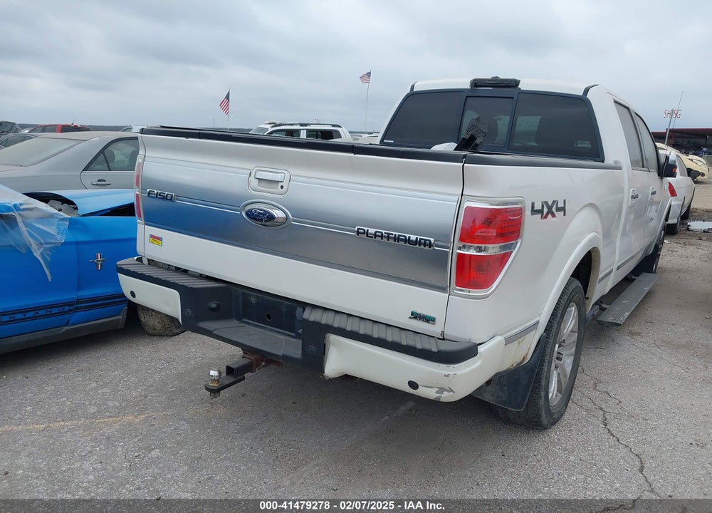 2010 FORD F-150 FX4/HARLEY-DAVIDSON/KING RANCH/LARIAT/PLATINUM/XL/XLT VIN: 1FTFW1EV5AFA79778