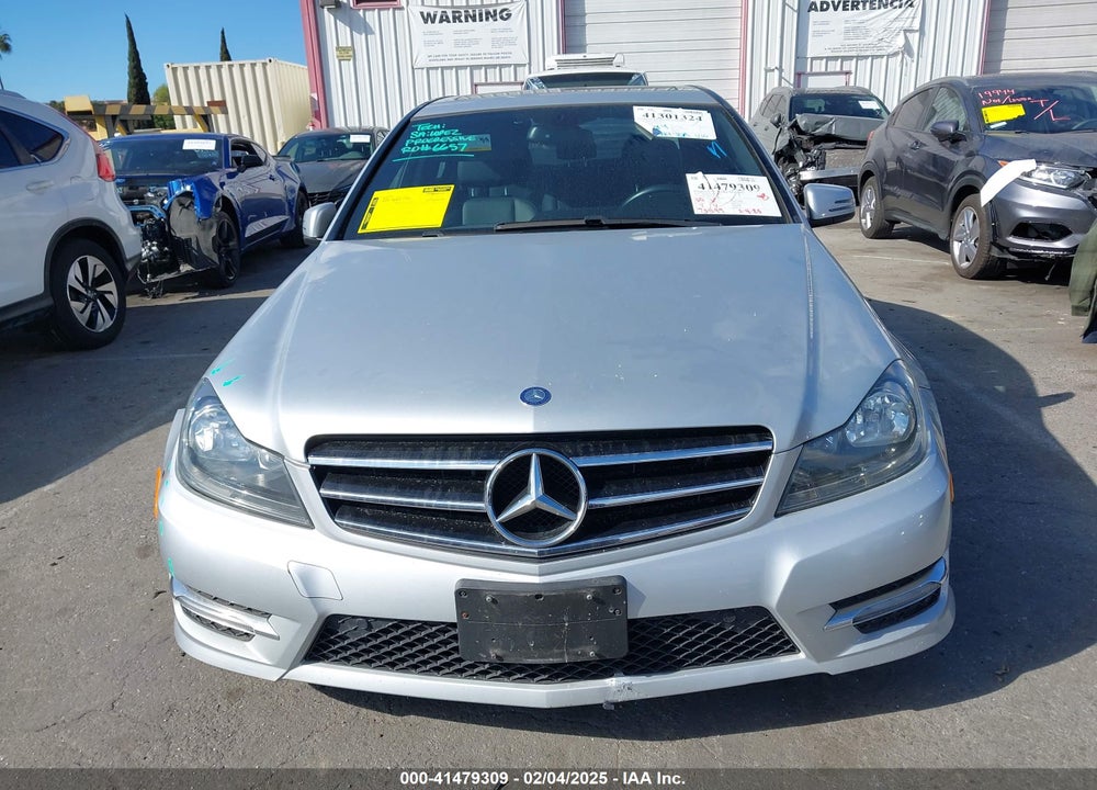 2014 MERCEDES-BENZ C 250 VIN: WDDGF4HB0EA960100