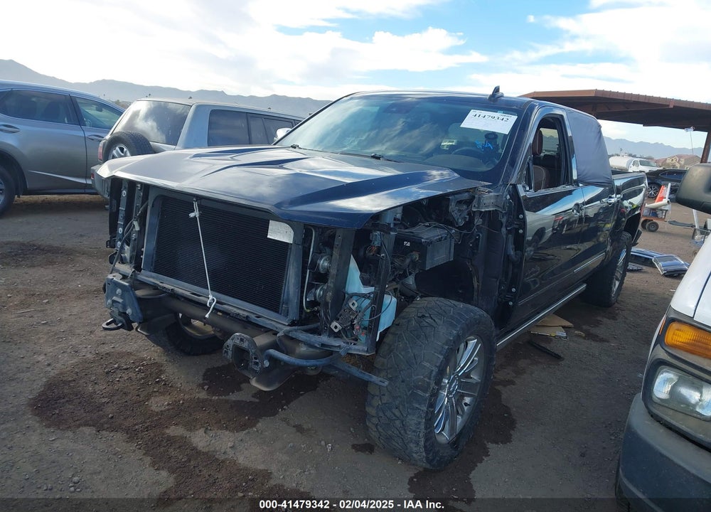 2017 CHEVROLET SILVERADO 1500 HIGH COUNTRY VIN: 3GCUKTEC1HG374947