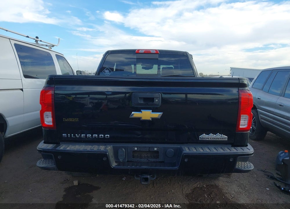 2017 CHEVROLET SILVERADO 1500 HIGH COUNTRY VIN: 3GCUKTEC1HG374947