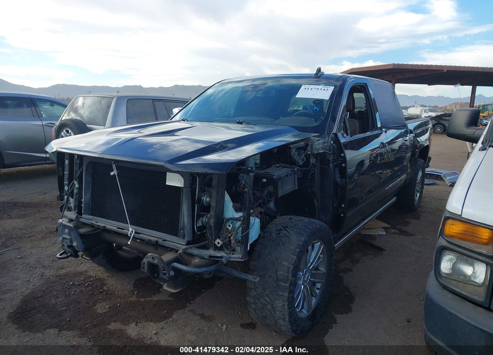 2017 CHEVROLET SILVERADO 1500 HIGH COUNTRY VIN: 3GCUKTEC1HG374947
