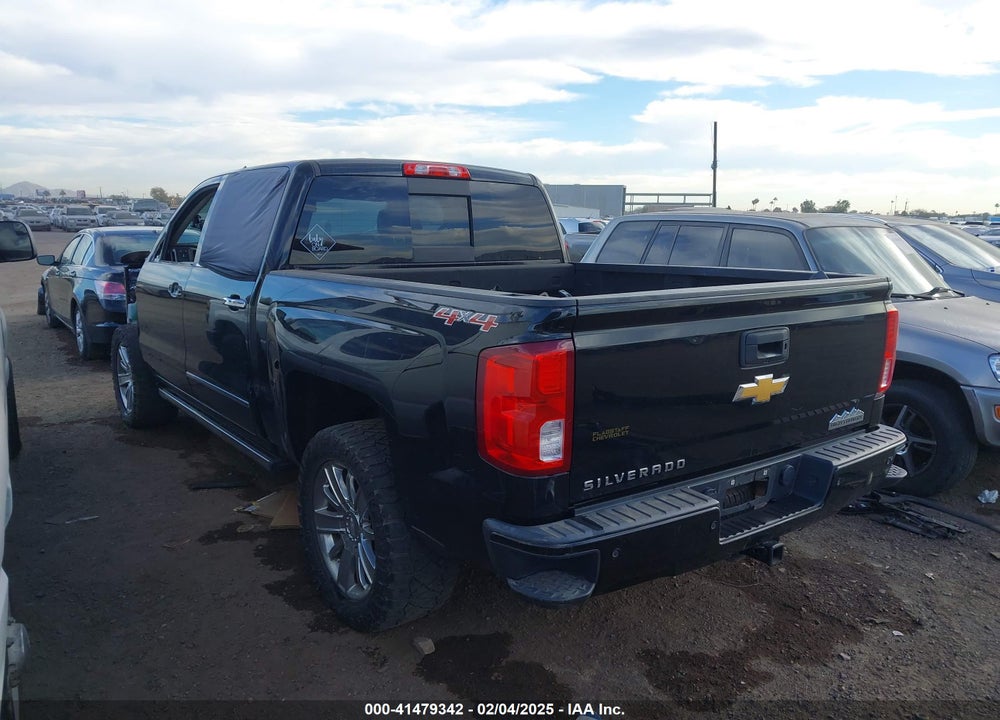 2017 CHEVROLET SILVERADO 1500 HIGH COUNTRY VIN: 3GCUKTEC1HG374947