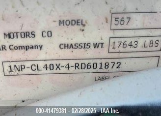 2024 PETERBILT 567 VIN: 1NPCL40X4RD601872