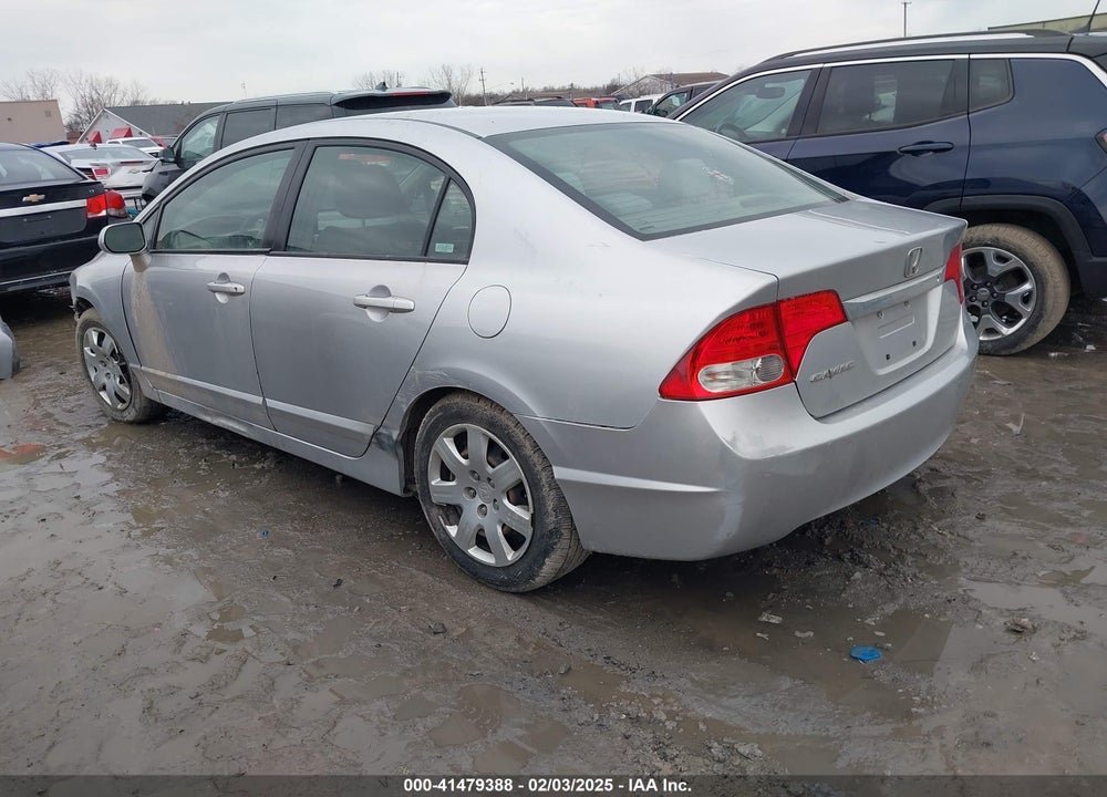 2009 HONDA CIVIC LX VIN: 2HGFA16549H307178