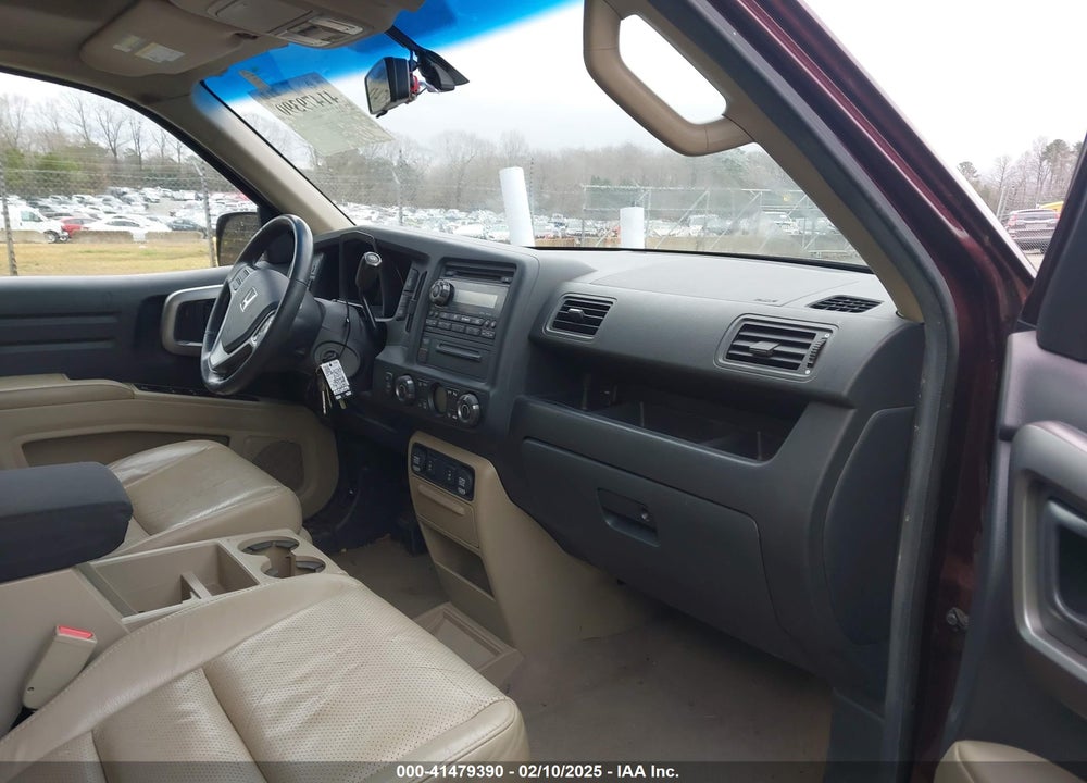 2009 HONDA RIDGELINE VIN: 5FPYK16559B103698