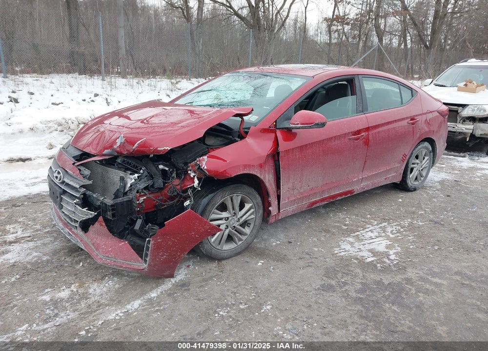 2019 HYUNDAI ELANTRA VALUE EDITION VIN: KMHD84LF4KU885599
