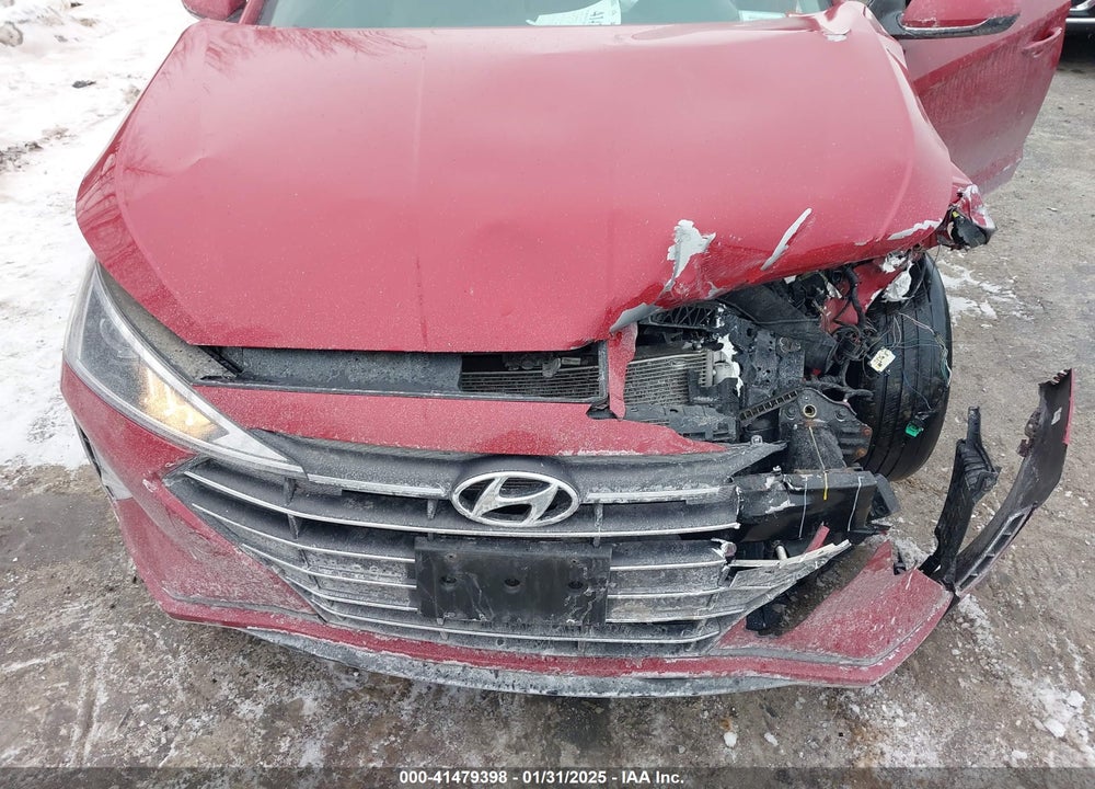 2019 HYUNDAI ELANTRA VALUE EDITION VIN: KMHD84LF4KU885599