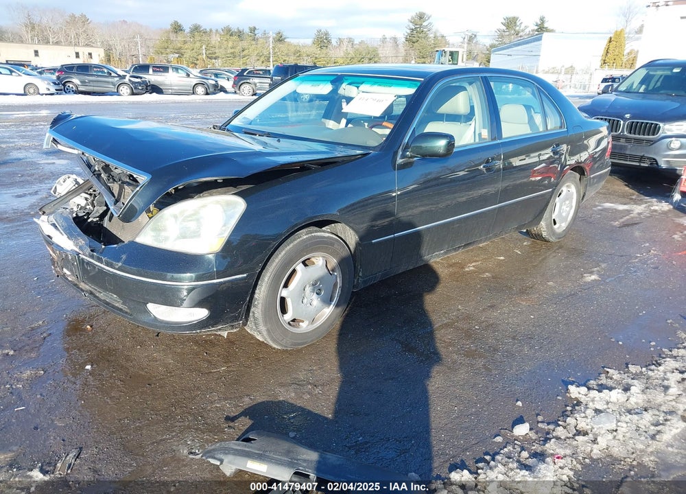 2002 LEXUS LS 430 VIN: JTHBN30F320077821