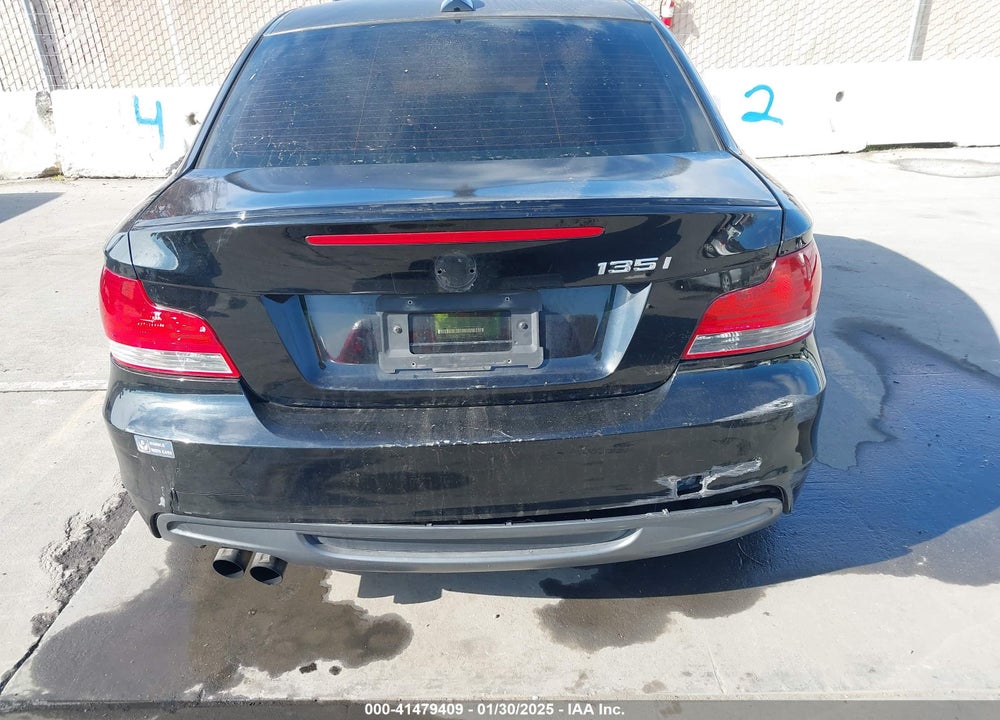 2008 BMW 135I VIN: WBAUC73548VF25411