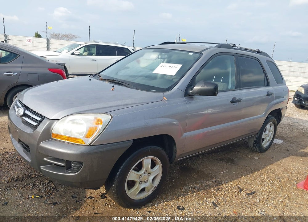 2008 KIA SPORTAGE LX VIN: KNDJF724287527178