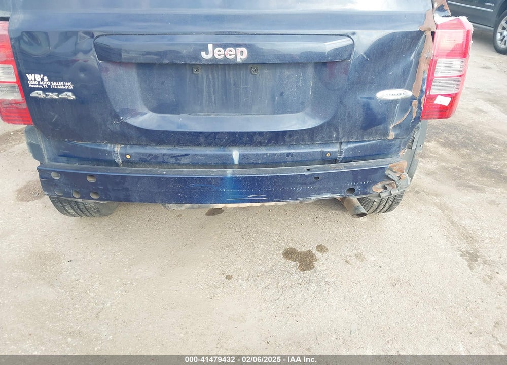 2013 JEEP PATRIOT VIN: 1C4NJRFBXDD101741