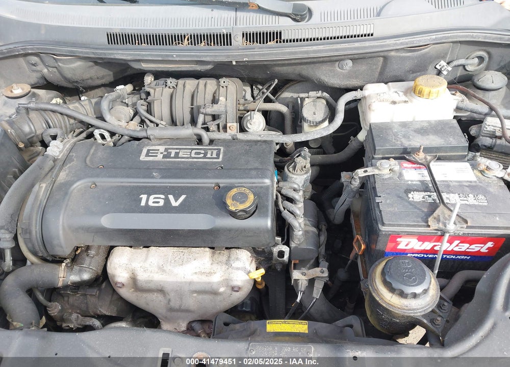 2007 CHEVROLET AVEO LS VIN: KL1TD56647B107715