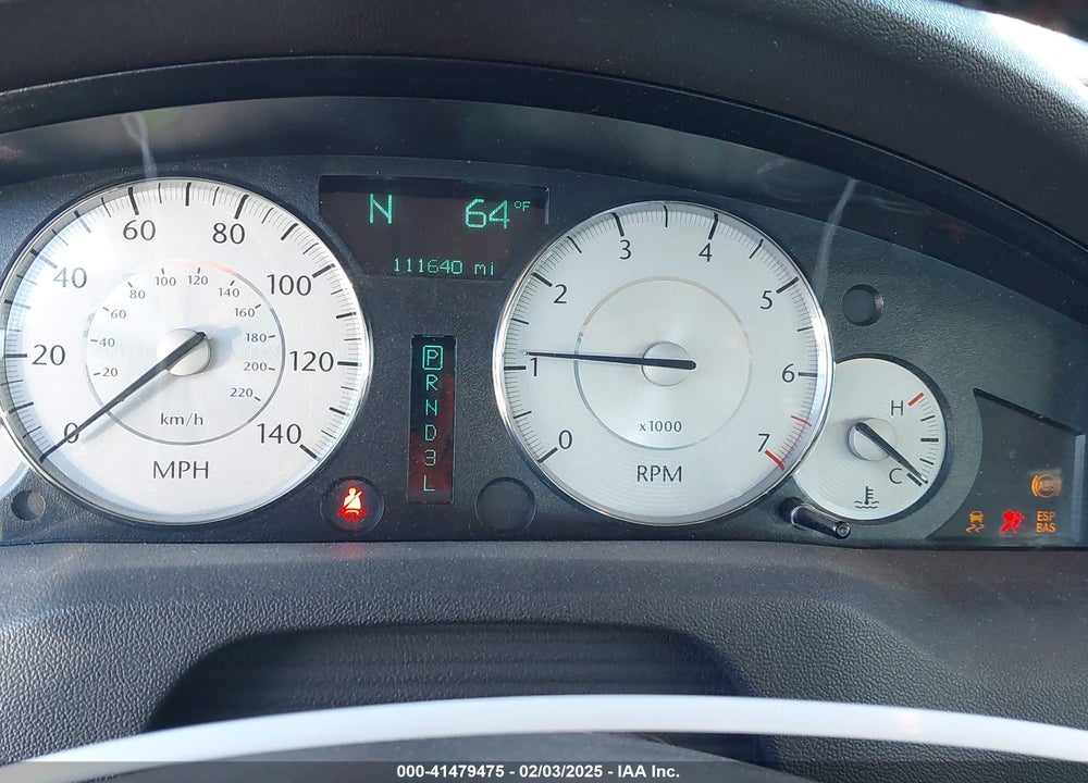 2010 CHRYSLER 300 VIN: 2C3CA2CV3AH330939