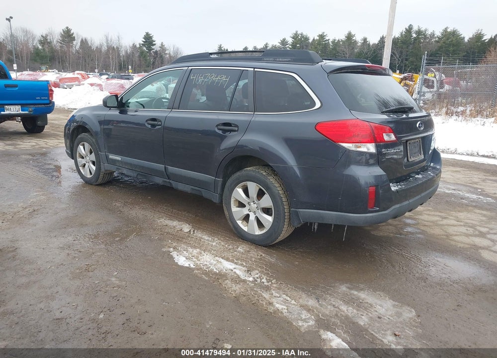 2010 SUBARU OUTBACK 2.5I LIMITED VIN: 4S4BRBKC1A3351836