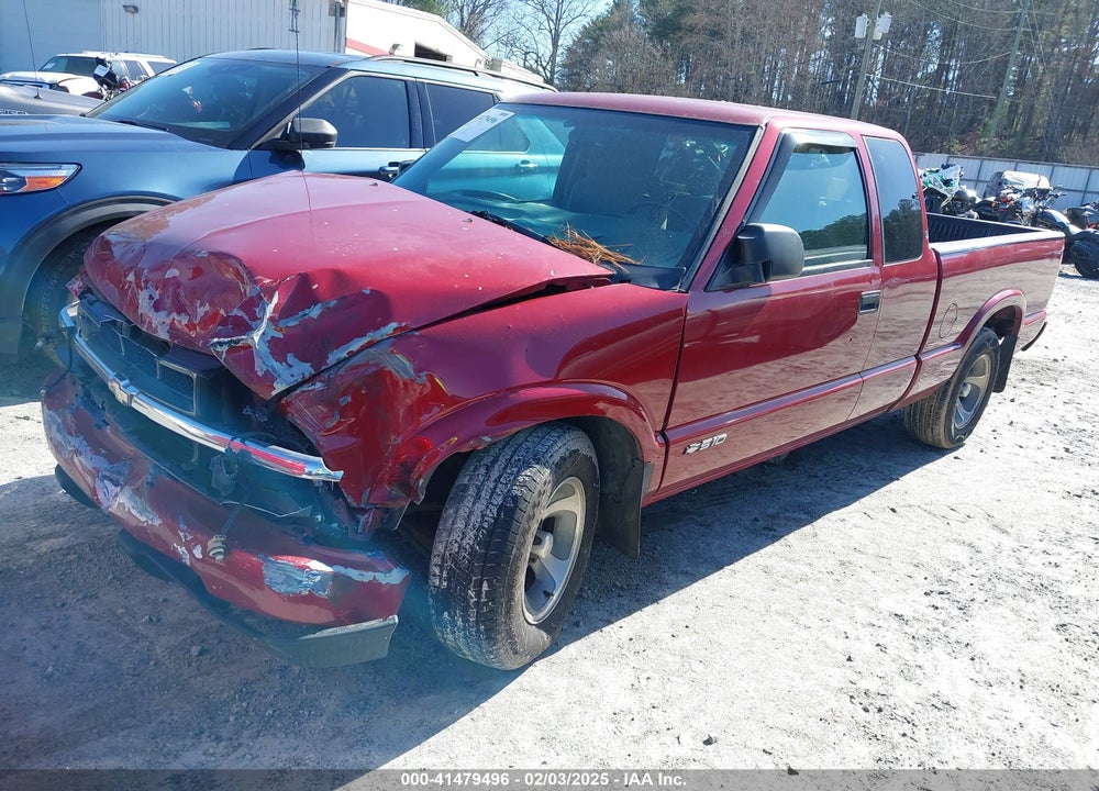 2002 CHEVROLET S-10 LS VIN: 1GCCS19W428133546