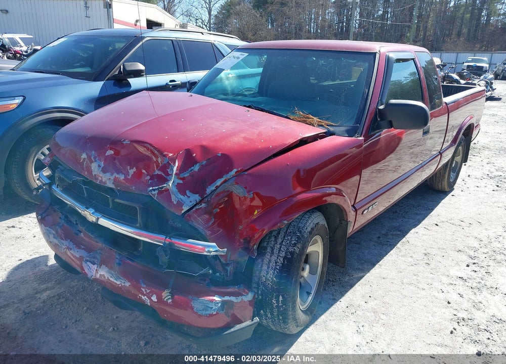 2002 CHEVROLET S-10 LS VIN: 1GCCS19W428133546