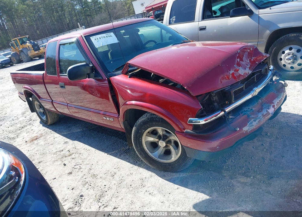 2002 CHEVROLET S-10 LS VIN: 1GCCS19W428133546