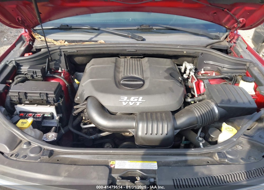 2013 JEEP GRAND CHEROKEE VIN: 1C4RJFAGXDC607207