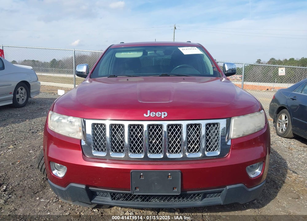 2013 JEEP GRAND CHEROKEE VIN: 1C4RJFAGXDC607207