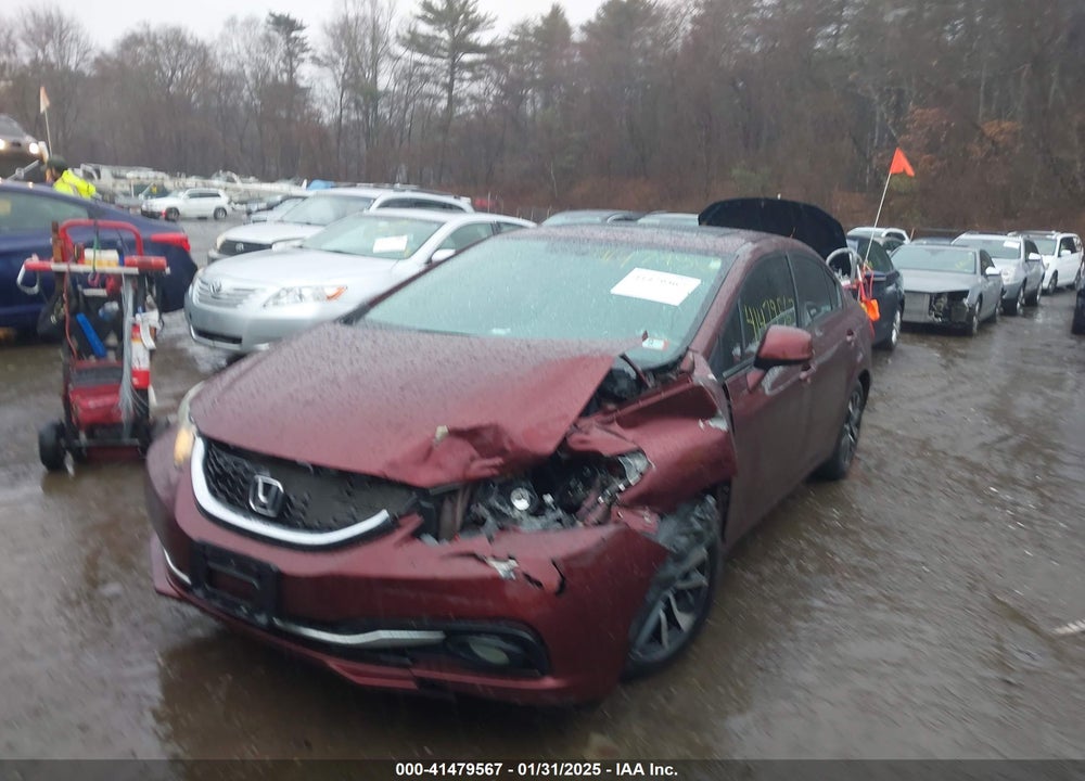 2013 HONDA CIVIC VIN: 19XFB2F96DE008042