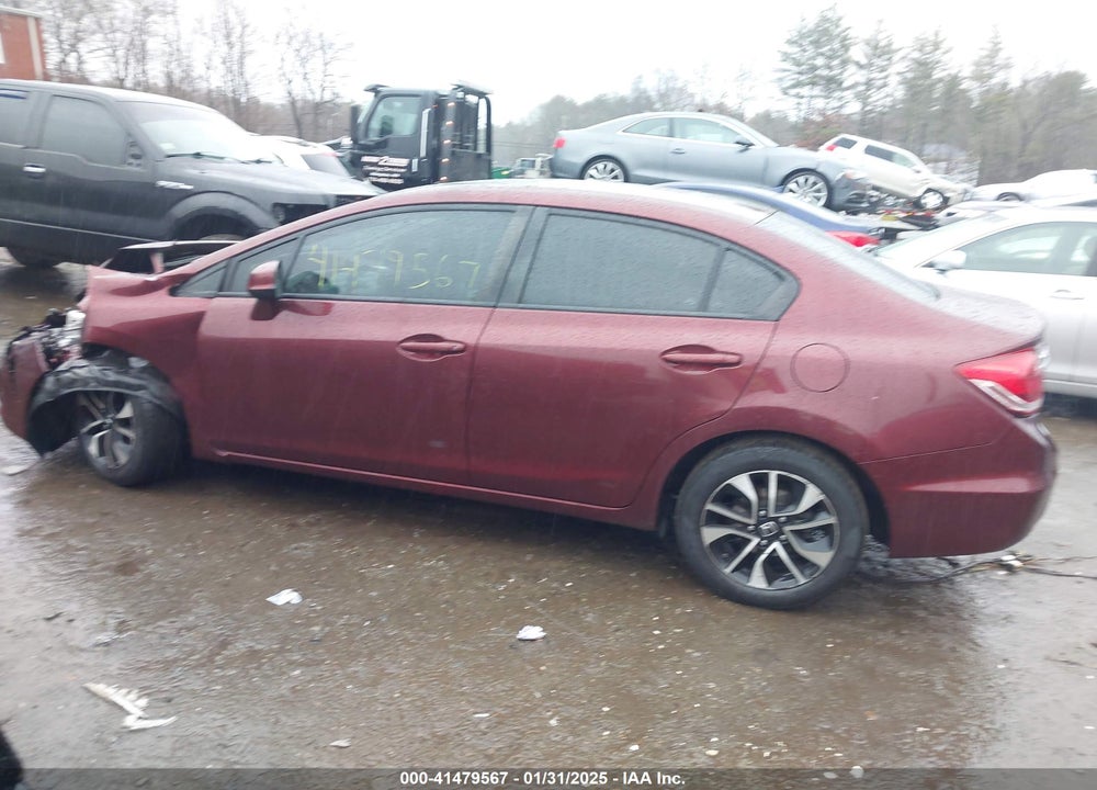 2013 HONDA CIVIC VIN: 19XFB2F96DE008042