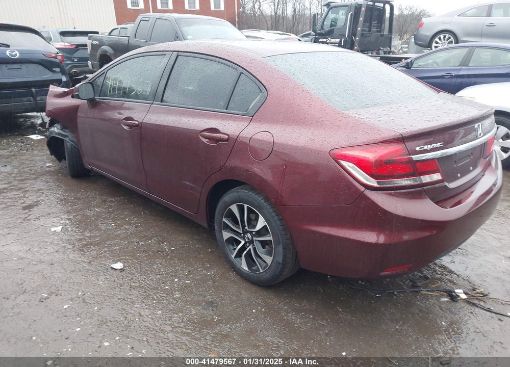 2013 HONDA CIVIC VIN: 19XFB2F96DE008042
