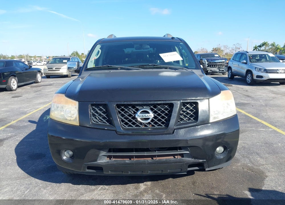 2011 NISSAN ARMADA SV VIN: 5N1BA0NCXBN612457