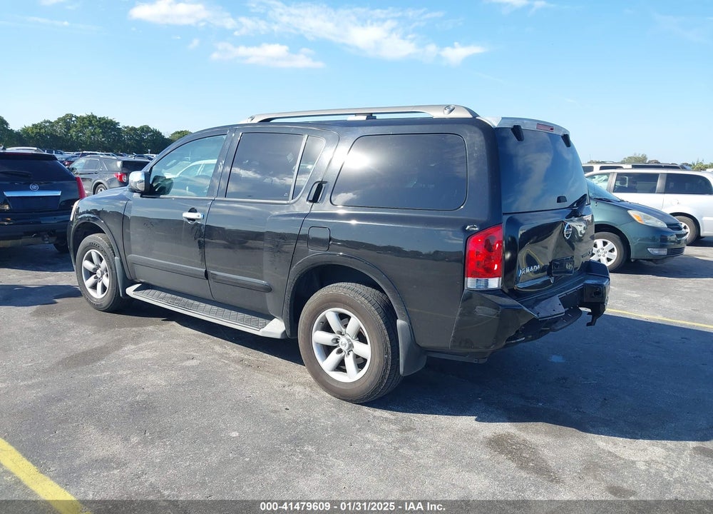 2011 NISSAN ARMADA SV VIN: 5N1BA0NCXBN612457