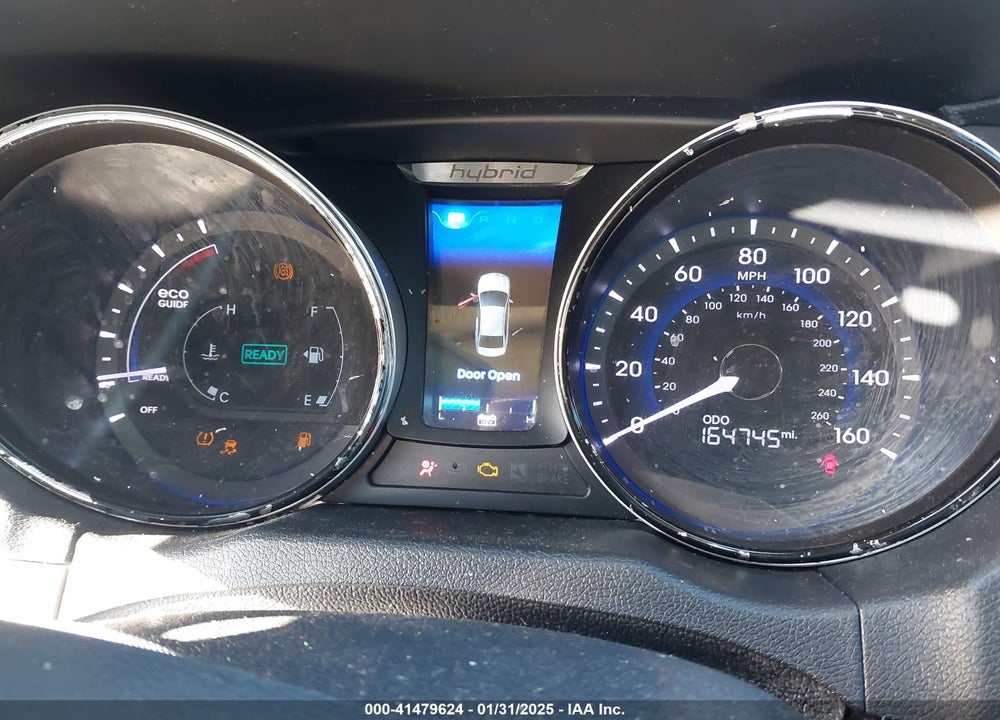 2013 HYUNDAI SONATA HYBRID VIN: KMHEC4A40DA090333