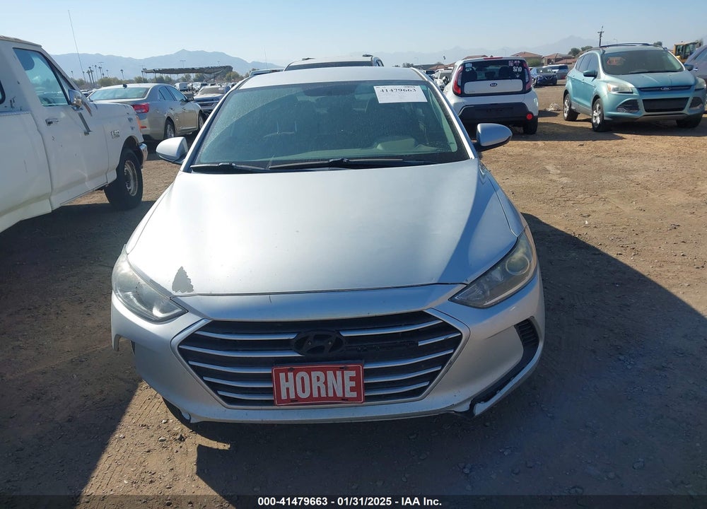 2017 HYUNDAI ELANTRA VIN: 5NPD74LF6HH205051