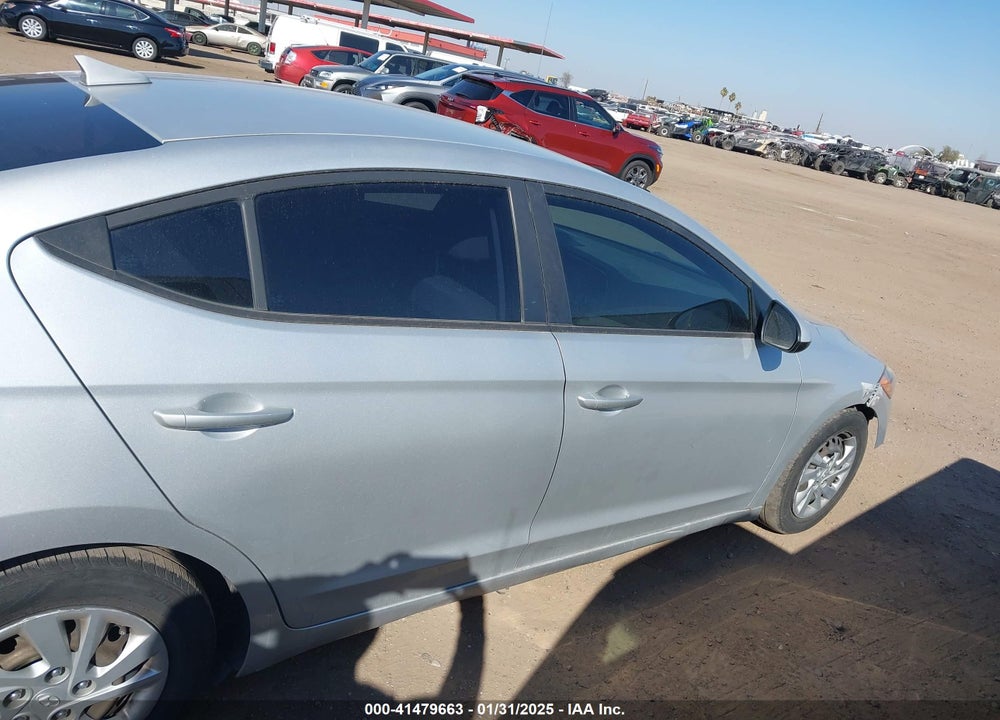 2017 HYUNDAI ELANTRA VIN: 5NPD74LF6HH205051