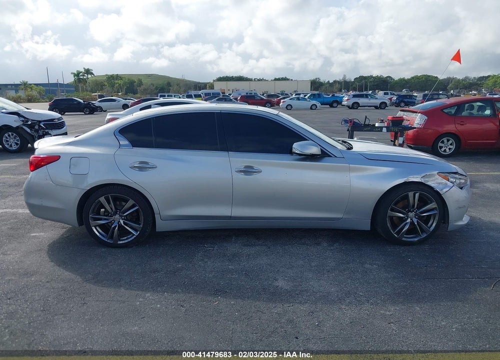 2014 INFINITI Q50 PREMIUM/SPORT VIN: JN1BV7AR9EM707505