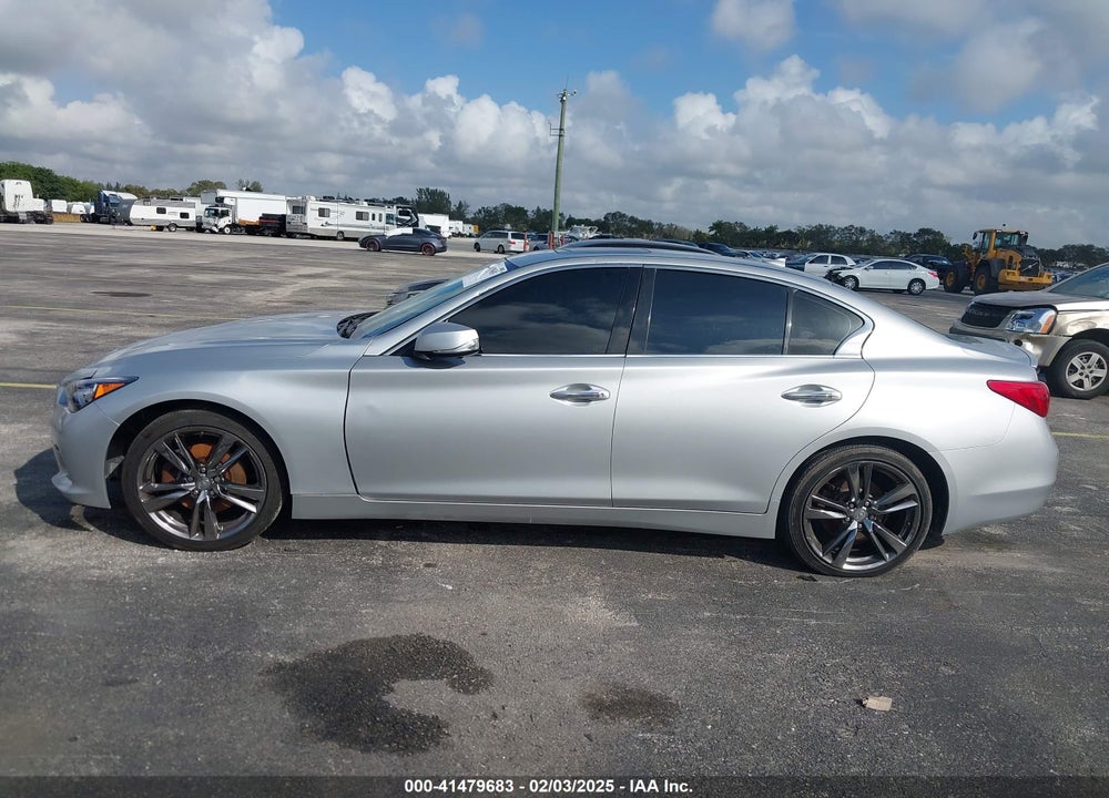2014 INFINITI Q50 PREMIUM/SPORT VIN: JN1BV7AR9EM707505