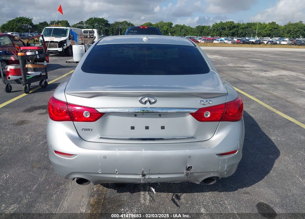 2014 INFINITI Q50 PREMIUM/SPORT VIN: JN1BV7AR9EM707505