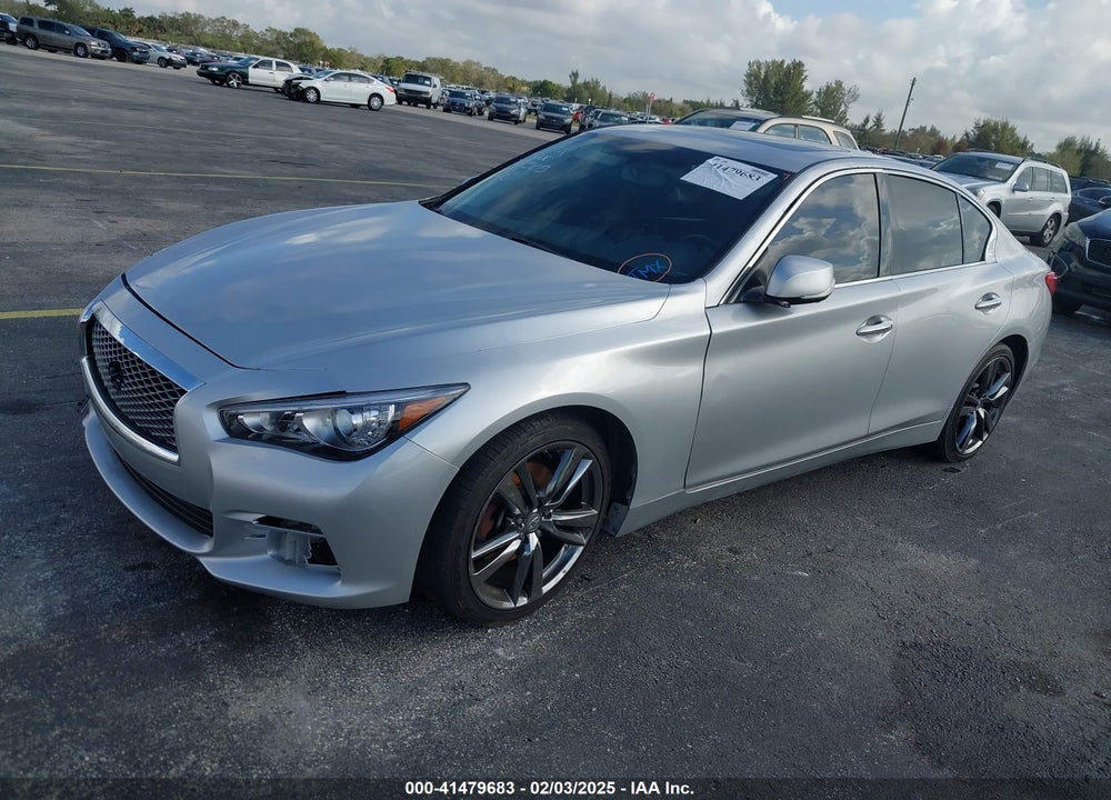 2014 INFINITI Q50 PREMIUM/SPORT VIN: JN1BV7AR9EM707505