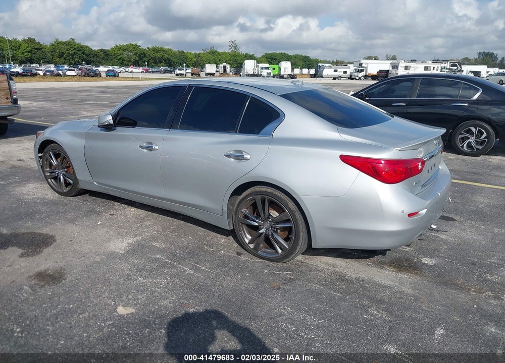 2014 INFINITI Q50 PREMIUM/SPORT VIN: JN1BV7AR9EM707505