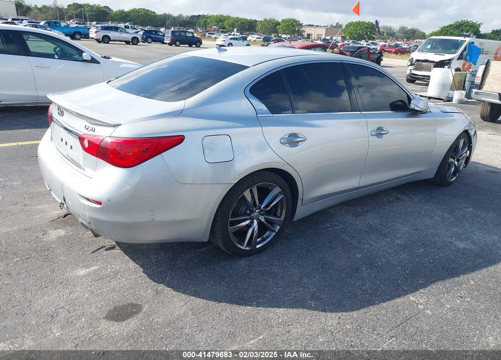 2014 INFINITI Q50 PREMIUM/SPORT VIN: JN1BV7AR9EM707505