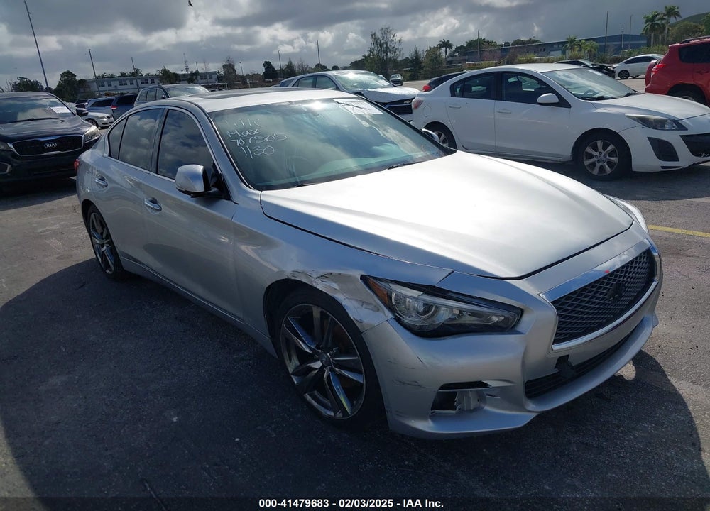 2014 INFINITI Q50 PREMIUM/SPORT VIN: JN1BV7AR9EM707505