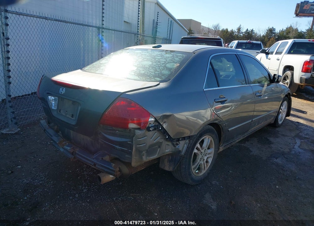 2007 HONDA ACCORD 2.4 EX VIN: 1HGCM56887A216535