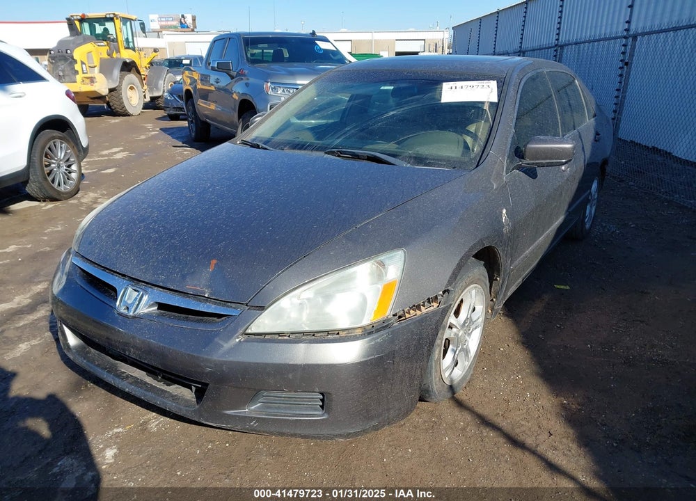 2007 HONDA ACCORD 2.4 EX VIN: 1HGCM56887A216535