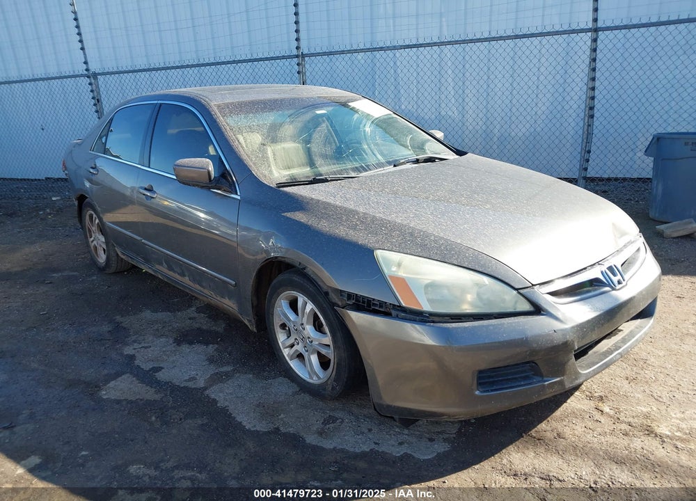 2007 HONDA ACCORD 2.4 EX VIN: 1HGCM56887A216535
