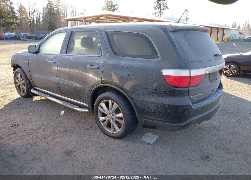 2013 DODGE DURANGO SXT VIN: 1C4RDJAG0DC665367