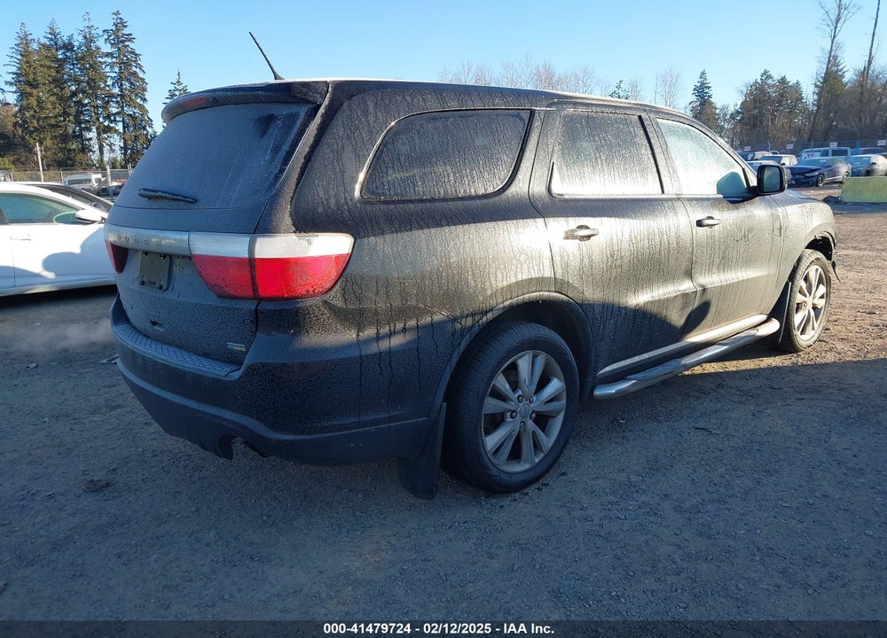2013 DODGE DURANGO SXT VIN: 1C4RDJAG0DC665367