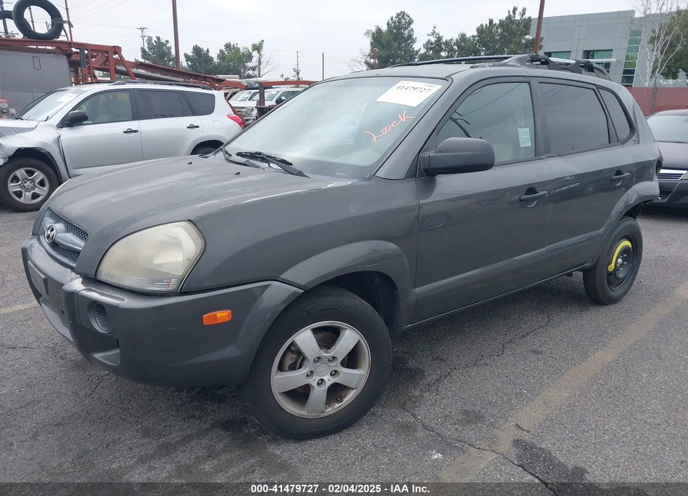 2008 HYUNDAI TUCSON GLS VIN: KM8JM12B58U914032