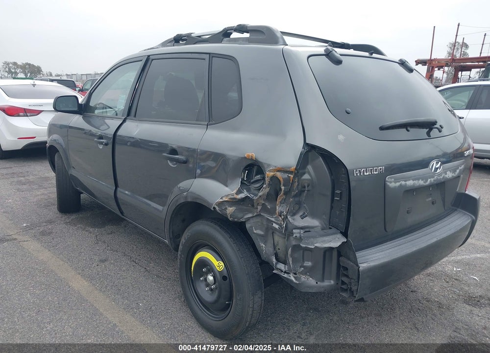 2008 HYUNDAI TUCSON GLS VIN: KM8JM12B58U914032
