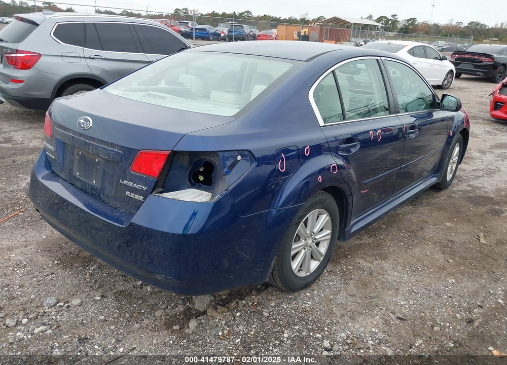 2011 SUBARU LEGACY VIN: 4S3BMBC67B3254203