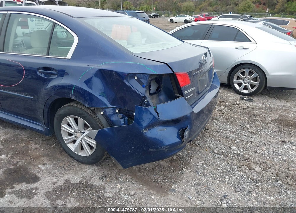 2011 SUBARU LEGACY VIN: 4S3BMBC67B3254203